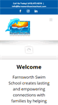 Mobile Screenshot of farnsworthswimschool.com