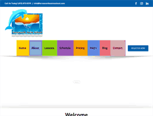 Tablet Screenshot of farnsworthswimschool.com